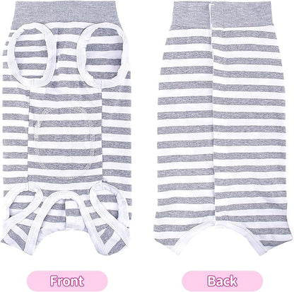 Coppthinktu Recovery Suit for Dogs After Surgery, Dog Onesie Surgery Recovery Suit for Female Spay, Soft Male Surgical Pajamas Bodysuits for Small Medium Puppy to Anti Licking Dog Cone Alternative