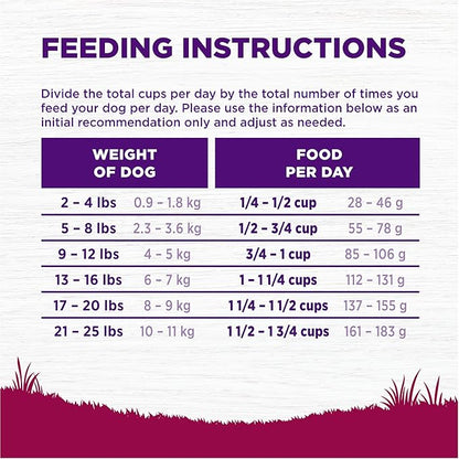Wellness Complete Health Small Breed Adult Dry Dog Food, Wholesome Grain Kibble, Natural, Turkey and Oatmeal Recipe, 4 lb Bag