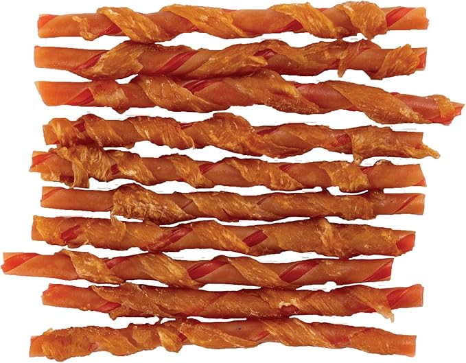 SmartBones Twists Wrapped with Chicken Made with Real Water Buffalo, 30 Count, Rawhide-Free Chews for Dogs, 7.40 Ounce (Pack of 1)