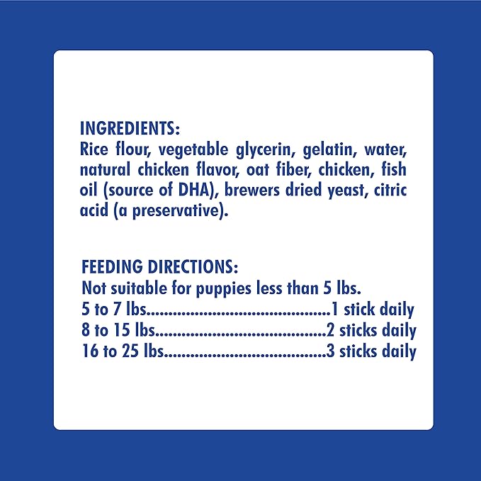 N-Bone Puppy Teething Treats,Chicken (111150), 3.74 oz (Pack of 2)