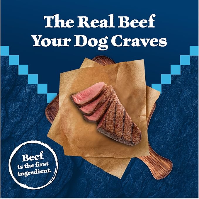 Blue Buffalo Wilderness High-Protein Rocky Mountain Recipe Dry Food for Adult Dogs, Red Meat & Grains, 13-lb. Bag
