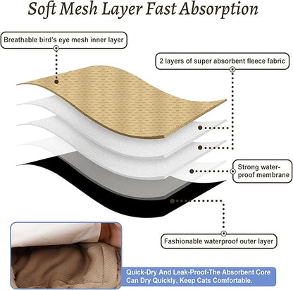 5 Pack Dog Diapers Male Reusable, Premium Belly Bands for Male Dogs, High Absorbing Dog Pee Wraps for Doggie in Incontinence or Excitable Urination and Training Black S