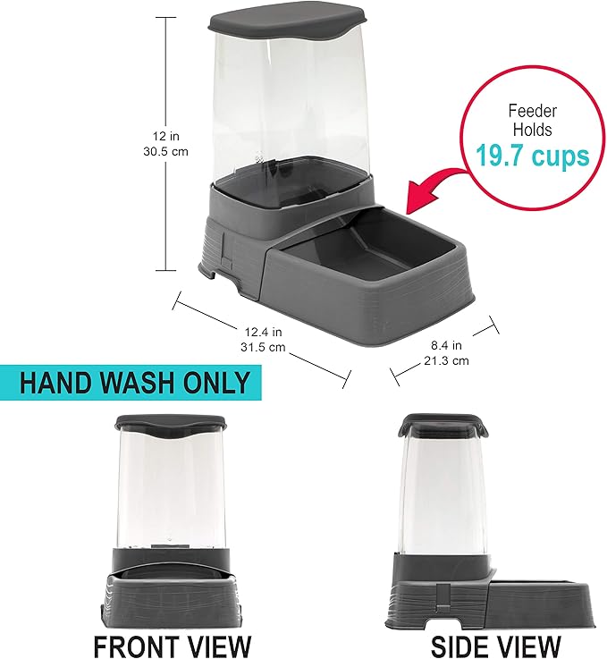 SportPet Gravity Feeder and Waterer, Large