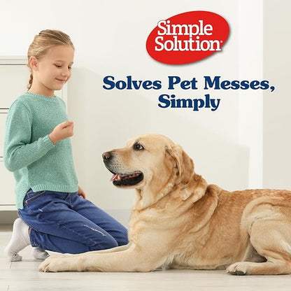 Simple Solution Disposable Dog Diapers, Female Dog Diapers, Puppy Potty Training, Incontinence and Heat Cycle Protection, Large Diapers for Dogs, 18-27 Inch Waist, 30 Count