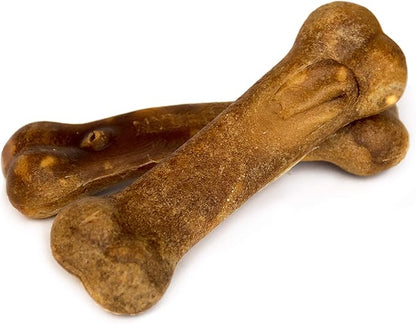 Nylabone Healthy Edibles Natural Dog Chews Long Lasting Roast Beef Flavor Treats for Dogs, X-Small/Petite (2 Count) (Pack of 2)