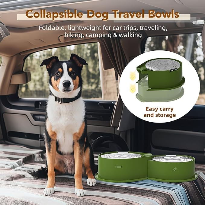 Newget Stainless Steel Dog Bowl Set with Lids, 304 Metal Dual Food & Water Bowls for Dogs & Cats, Large Capacity Pet Feeder with Cover Keeps Food Fresh, Anti-Skid Dog Dish for Small/Medium/Large Pets