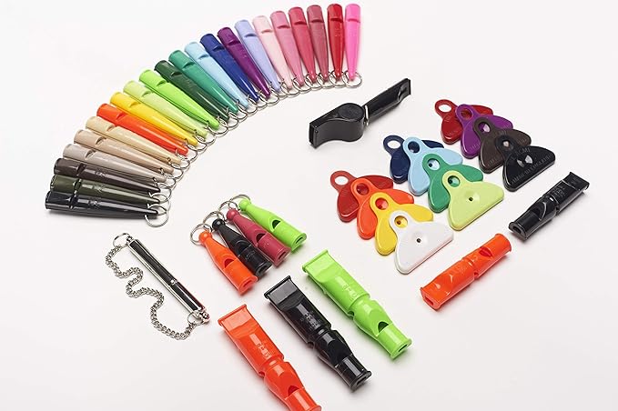 ACME 210.5 Professional Dog Training Whistle with Lanyard. BPA-Free Plastic. 90 dBA. Standardized 5700Hz Frequency for Smaller Dogs. Weatherproof. Made in The UK (Honeysuckle Pink)