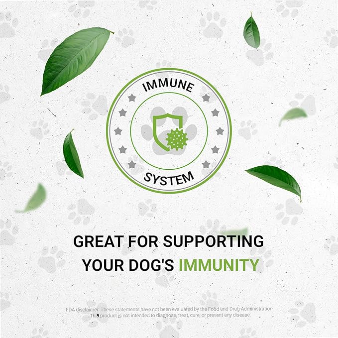 Wolf's Immune Boost | Natural Herbal Dietary Supplement for Dogs | Immune Support in Dogs | Alcohol-Free Extract, Elder Flowers, Calendula, Dandelion Root, Lemon Balm, Fennel 2 oz