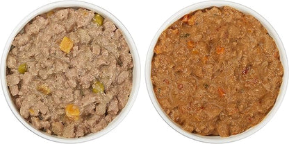 Amazon Brand – Wag Wet Dog Food Cups, Chicken & Beef in Gravy Variety Pack, 3.5oz, 24 Pack
