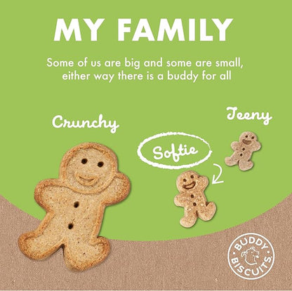 Buddy Biscuits Softies 6 oz. Bag, Soft & Chewy, Natural Roasted Chicken Flavor Dog Treats, Oven Baked in The USA