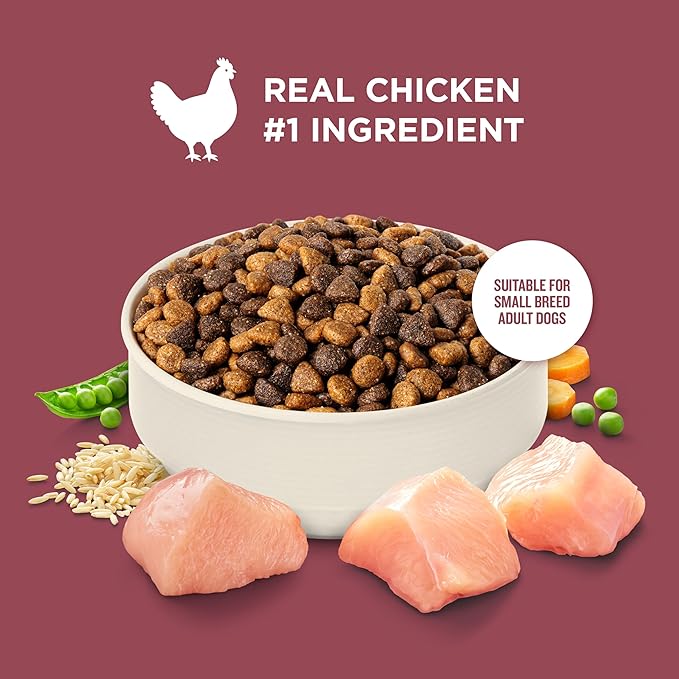 Nutrish Rachael Ray Dry Dog Food Small Breed Real Chicken & Veggies Recipe, 13 lb. Bag