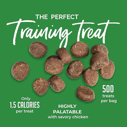 Buddy Biscuits Trainers Pouch of Training Bites Soft & Chewy Dog Treats Made with Chicken Flavor10 oz. (Pack of 2)