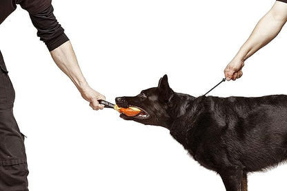 Dingo Gear Choke Collar for Dog Training Handmade of Cord with A Limiter, Waterproof Black S04059, (XXL)