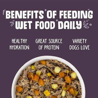 Weruva Classic Dog Food, Steak Frites with Beef, Pumpkin & Sweet Potato in Gravy, 5.5oz Can (Pack of 24)