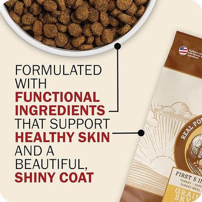 Redbarn Grain-Free Large Breed Dog Food Kibble - Beef & Lamb Recipe - Made in USA No Chicken Recipe with Functional Ingredients to Support Healthy Heart, Joints, Digestion, Skin & Coat - 15lb