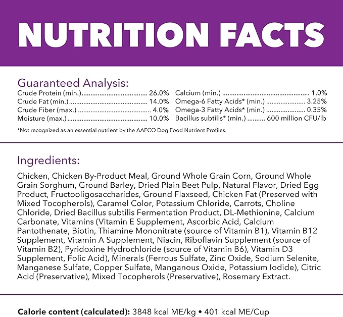 IAMS Advanced Health Dry Dog Food Healthy Digestion, Adult Dog Food with Real Chicken Recipe, 36 lb. Bag