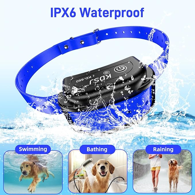 Basic In-Ground Pet Fence - Underground 2 Dogs Fence System, Electric Fence 2 Dogs Training Collar Dog Over 20lb, Wireless Electric Dog Fence System (Collar only)