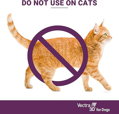 Vectra 3D for Dogs Flea, Tick & Mosquito Treatment & Prevention for Extra Small Dogs (5-10 lbs), 3 month supply