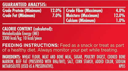 Milk-Bone Dog Treats Bundle: MaroSnacks Beef 40 Ounce + Flavor Snacks Mini's 36 Ounce