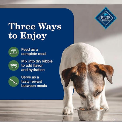 Blue Buffalo Homestyle Recipe Senior 7+ Lamb and Vegetable Dinner Wet Dog Food for Senior 7+ Dogs, Lamb Recipe, 12.5 oz. Can (Pack of 12)