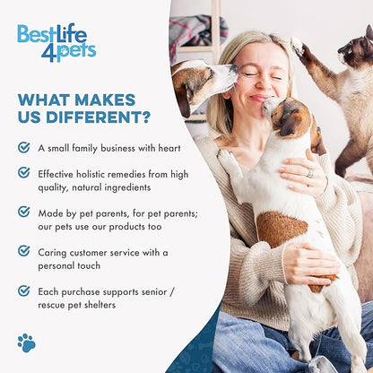 Dog UTI Treatment & Kidney Health Formula – Natural Dog Urinary Tract Supplements to Manage Urine Frequency & Leaks – Bladder Control Support for Urinary Incontinence & Renal Health – 400 Tiny Pills