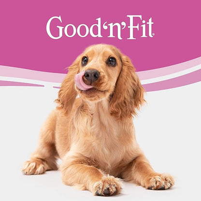 Good ‘n’ Fit Rolls Made with Real Lamb, 2 Large Rolls, Treat Your Dog to Long-Lasting and Highly Digestible Rawhide Chews (Pack of 2)