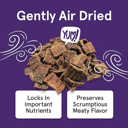 TRMC Real Meat Dog Treats - Two 12oz Bag of Bite-Sized Air-Dried Lamb & Liver Jerky for Dogs - Grain-Free Jerky Pet Treats Made up of 95% Free-Range, Grass Fed Lamb - All-Natural Treats