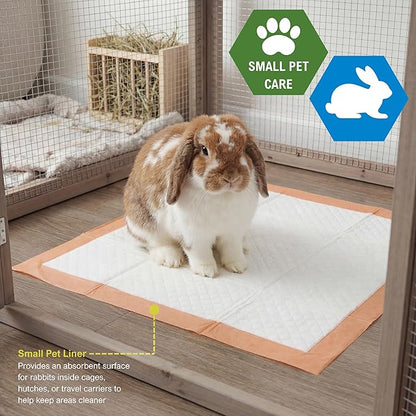 MED PRIDE Dog Training Pads with Attractant, 100 Count Disposable Puppy Pee Pads, 22 x 24 in, 6-Layer Ultra Absorbent Potty Pads with Leakproof Backing for Dogs, Cats & Small Pets