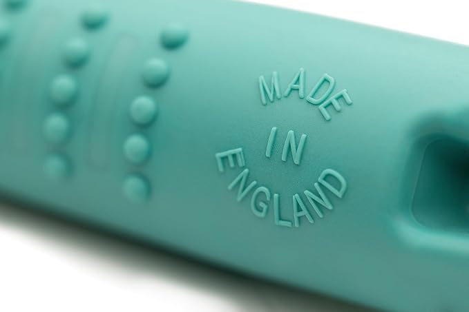 ACME Alpha 210.5 Professional Dog Training Whistle with Enhanced Ergonomic Grip. BPA-Free Plastic. 110 dBA. Standardized Frequency for Smaller Dogs. Weatherproof. Made in the UK (Turquoise)
