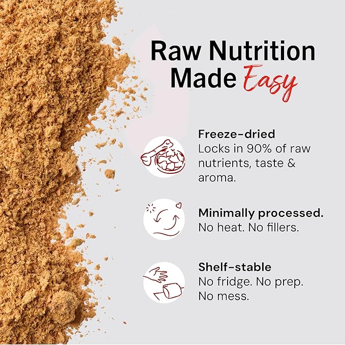 Stella & Chewy's Marie's Magical Breakfast Sprinkles Freeze-Dried Raw Bacon, Egg & Cheese Recipe Grain-Free Dog Food Topper, 7-oz Bag