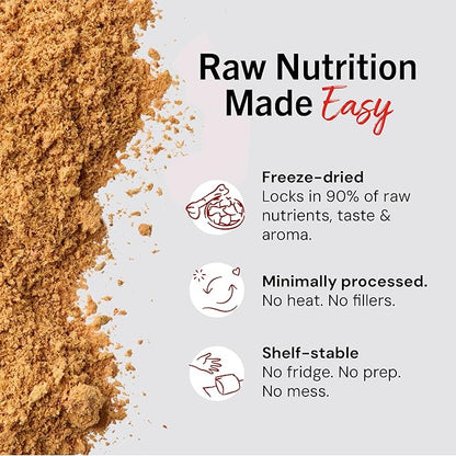 Stella & Chewy's Marie's Magical Breakfast Sprinkles Freeze-Dried Raw Bacon, Egg & Cheese Recipe Grain-Free Dog Food Topper, 7-oz Bag
