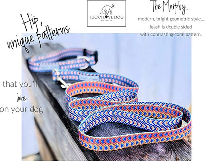 Lucky Love Dog - Adjustable Dog Collar with Easy Click Buckle for Large Ones, Durable, & Comfortable for Male & Female Dogs, Pet Collar for Puppies & Adult Dogs - Murphy, Extra Large