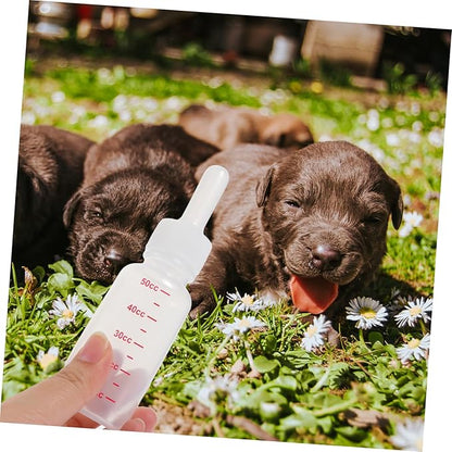 UPKOCH 3pcs Plastic Kitten Nursing Bottles Small Milk Bottles Dog Portable Nurser