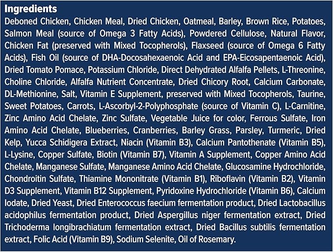 Blue Buffalo Wilderness High-Protein Natural Dry Food for Senior Dogs, Chicken Recipe, 13-lb Bag