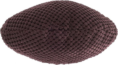 ZippyPaws SportsBallz - Dog Squeaky Toys to Keep Them Busy, Funny Plush for Small, Medium, & Large Dogs, Cute Stuffed Puppy Toy, Pet Products, Gift for All Breeds, Interactive Squeaker - Football