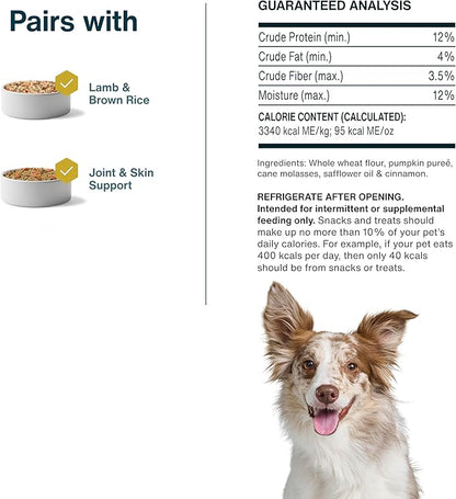 JustFoodForDogs Single Ingredient Healthy Dog Treats and Dog Snacks, Jerky Treats, Human Grade, Preservative and Grain Free, Rawhide Free Chews, Low Calorie Treat - Pumpkin, 5 oz