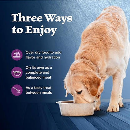 Blue Buffalo Wilderness High Protein Beef and Chicken & Salmon and Chicken Wet Dog Food Variety Pack for Adult Dogs,Grain-Free,12.5 oz Cans,(Pack of 12)