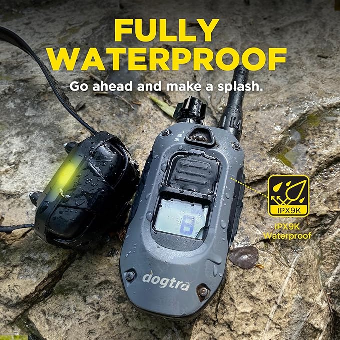 Dogtra X-Series X1 E-Collar Remote Transmitter Only (Compatible with 280X) 10 lbs+, 1/2 Mile Range, LED Light, 100 Levels of Precise Control for Stubborn Dogs, Waterproof, Boost for Quick Recall