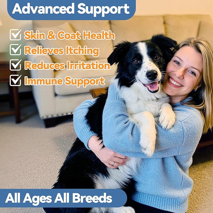 2PCS Yeast Infection Treatment for Dogs, Carmelie Support Healthy Itch Relief, Ear Paw Discomfort Care, Itch Relief for Dog, Allergy Supports, Inflammation Relief for Dogs, Bacon Flavor 60ml