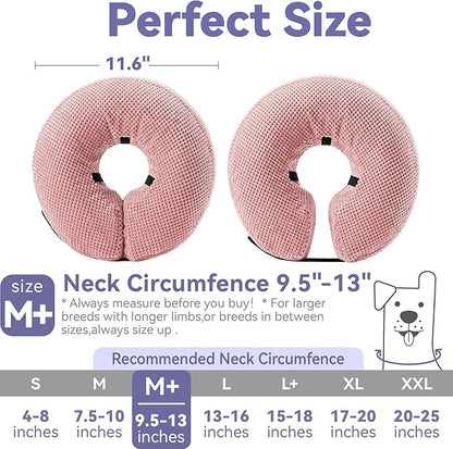 Loflaze Soft Inflatable Dog Cone Collar for Large Medium Small Dogs Cats After Surgery - Dog Neck Donut, E Collar, Elizabethan Collar Alternatives for Dogs Recovery