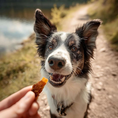 Pet 'n Shape Sweet Potato Chews Jerky Dog Treats - 1 Pound