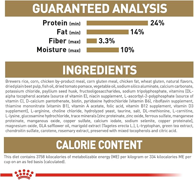 ROYAL CANIN Chihuahua Adult 8+ Breed Specific Dry Dog Food for Senior Dogs,2.5 lb. Bag,(Pack of 2)