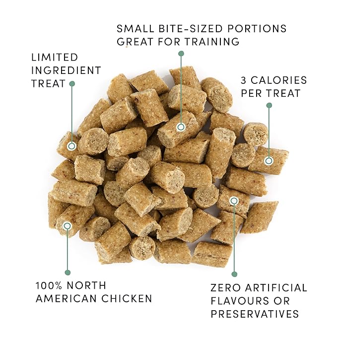 Crumps' Naturals Semi Moist Chicken Mini Trainers 4.2oz /120g