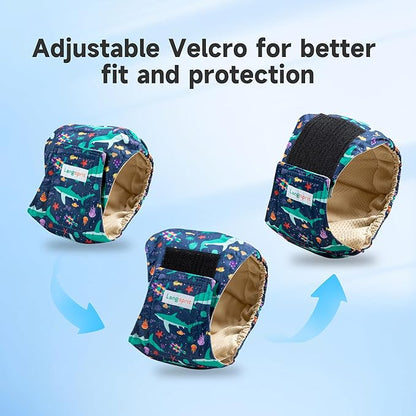Male Dogs Diapers Belly Bands(4Pack), Washable Reusable Male Boy Doggy Wraps Panties for Doggie Puppy Pooping Potty Training Incontinence Marking Pañal para Perro XX-Large
