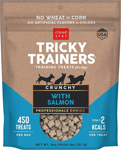 Cloud Star Crunchy Tricky Trainers, Salmon, 8-Ounce (Pack Of 4)