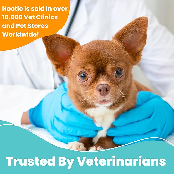 Nootie Medicated Dog Wipes, Chlorhexidine & Miconazole Pet Wipe for Dogs & Cats - 2” Small Wipes, 60 Count - Sold in Over 10,000 Vets & Pet Stores