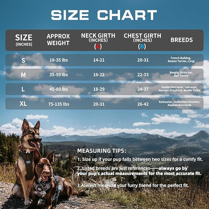 AUROTH Tactical Dog Harness for Small Medium Large Dogs No Pull Adjustable Pet Harness Reflective K9 Working Training Easy Control Pet Vest Military Service Dog Harnesses Medium Grey Camo