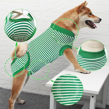Dog Recovery Suit, After Surgery Wear for Pets Male Female, Professional Dog Onesie for Surgery for Abdominal Wounds Recovery Shirt, Substitute E-Collar & Cone X-Large