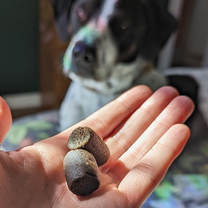 Hemp Well Thrive Chews for Dogs – Support Hip, Joint, and Heart Health, Promotes Immune and Skin Health, Organic. – 8 Count
