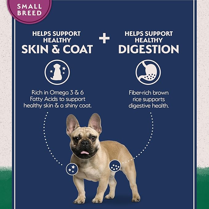 Natural Balance Limited Ingredient Small-Breed Adult Dry Dog Food with Healthy Grains, Lamb & Brown Rice Recipe, 4 Pound (Pack of 1)